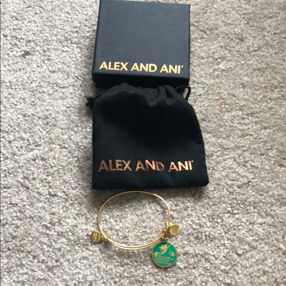 BNWOT Limited Disney Ariel Alex and Ani bracelet